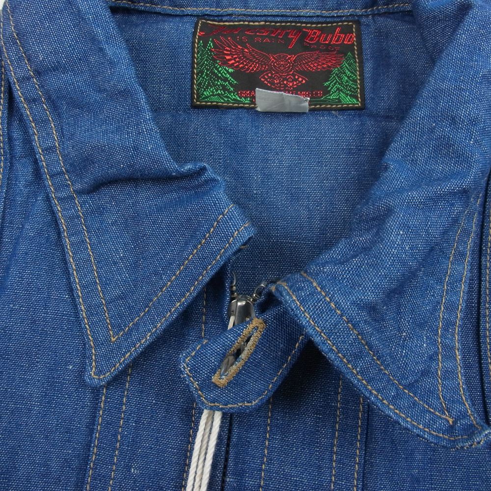 FREEWHEELERS フリーホイーラーズ GREAT LAKES GMT SKAGIT SHIRT WOODSMAN SHIRT ワーク シャツ インディゴブルー系 14【中古】