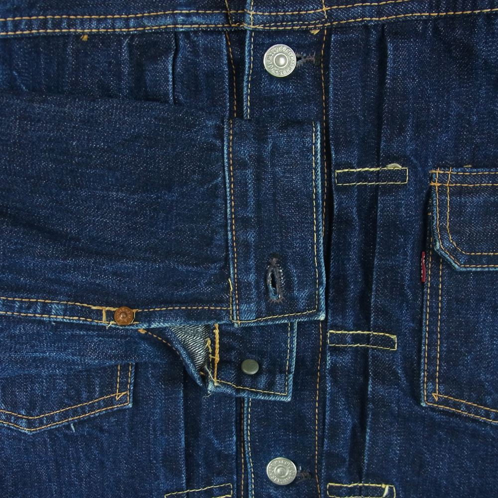 The REAL McCOY'S ザリアルマッコイズ 926 JOE McCOY ジョーマッコイ 2nd Type Denim Jacket セカンド タイプ デニム ジャケット インディゴブルー系 34【中古】