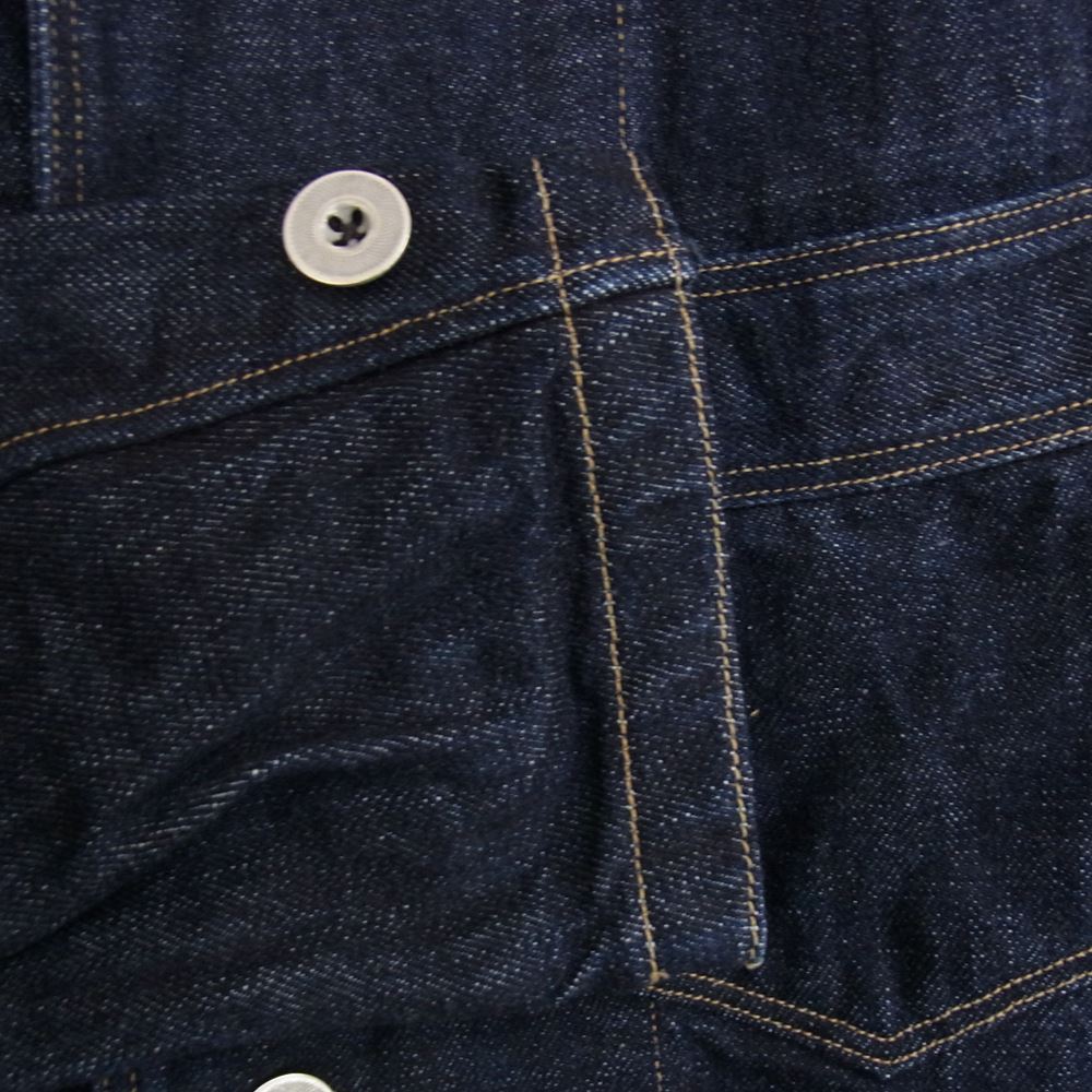 FREEWHEELERS フリーホイーラーズ UNION SPECIAL OVERALLS Baldwin インディゴ デニム ワーク コート ジャケット インディゴブルー系 34【中古】