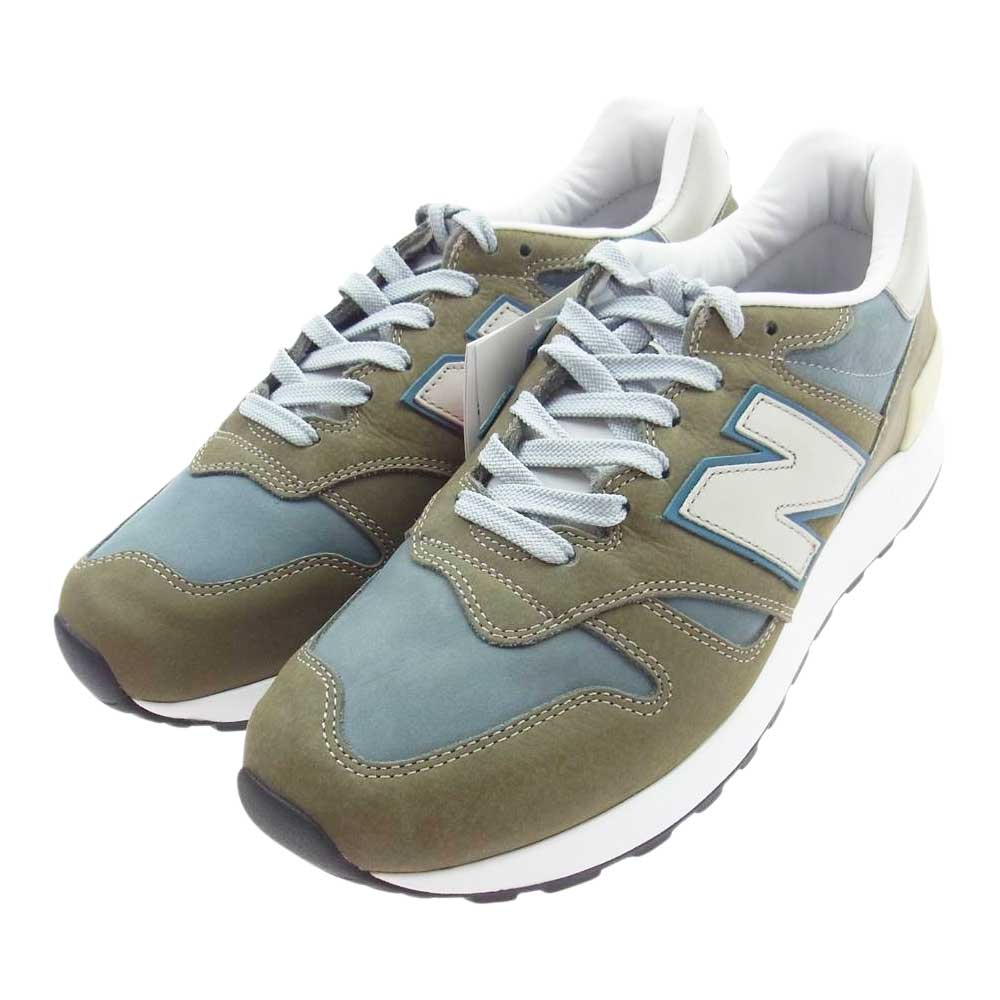 NEW BALANCE ニューバランス M1300JPJ 35周年記念 日本製 スニーカー ランニングシューズ グレー系 オリーブ系 25.5cm【新古品】【未使用】【中古】