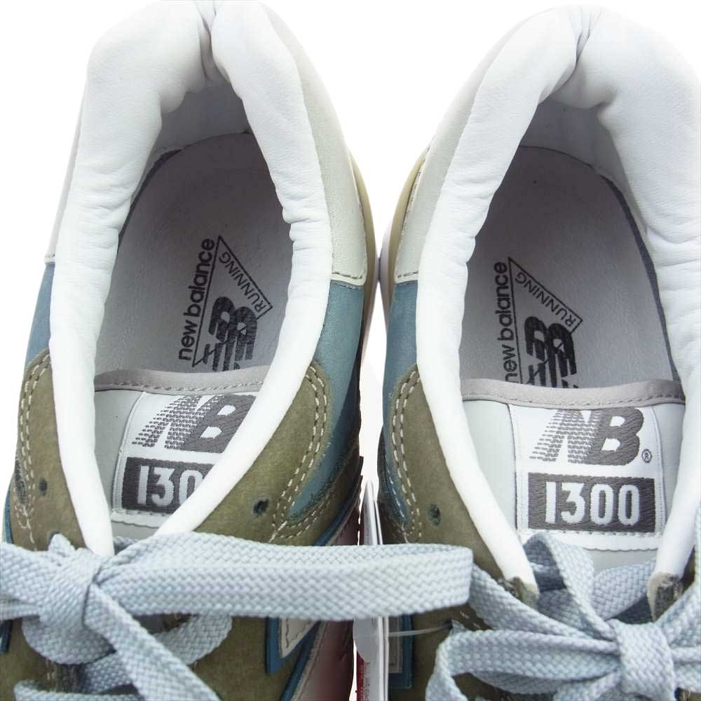 NEW BALANCE ニューバランス M1300JPJ 35周年記念 日本製 スニーカー ランニングシューズ グレー系 オリーブ系 25.5cm【新古品】【未使用】【中古】