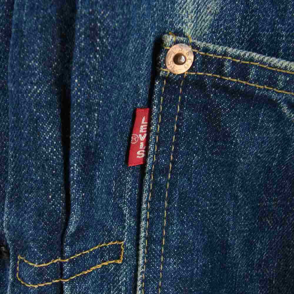 Levi's リーバイス 日本製 71506 大戦モデル デニム ジャケット インディゴブルー系 38【中古】