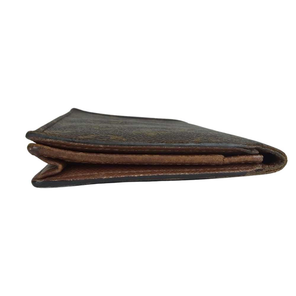 LOUIS VUITTON ルイ・ヴィトン M60825 モノグラム ポルトカルトクレディ 札入れ 長財布 ウォレット ブラウン系【中古】