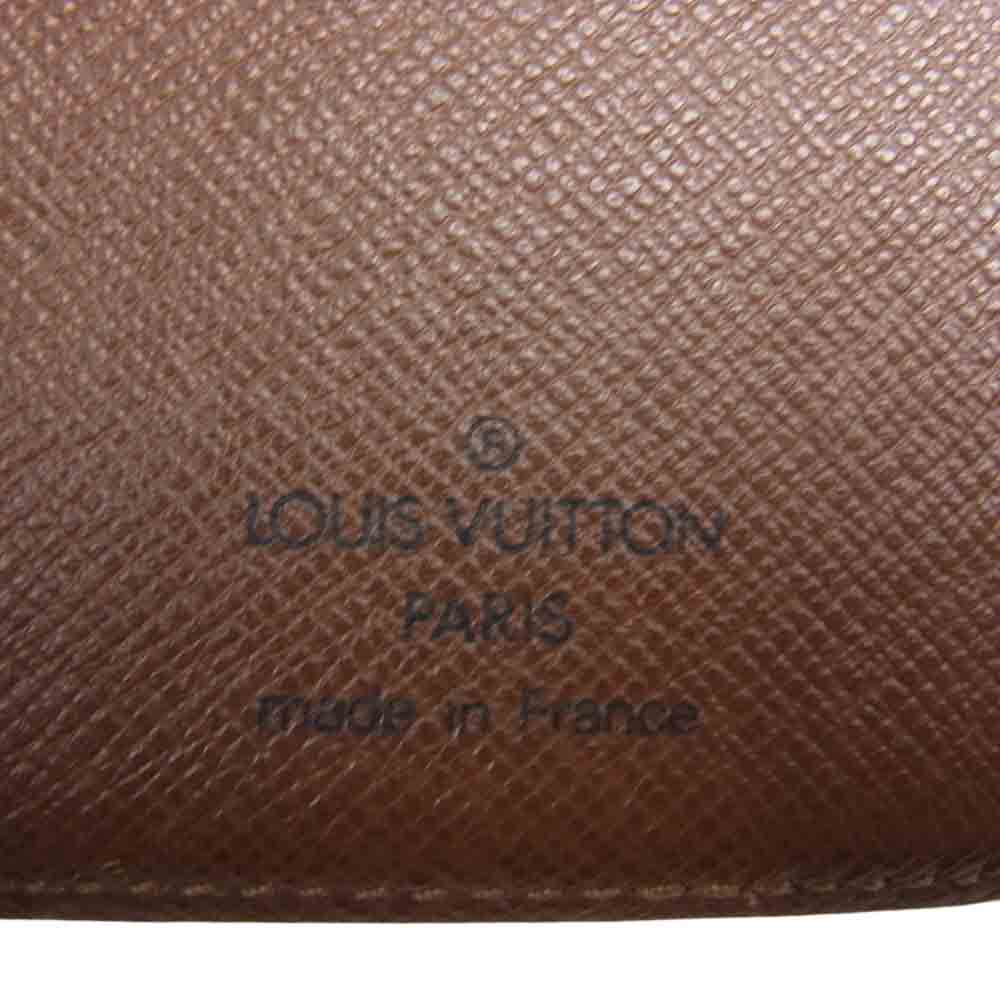 LOUIS VUITTON ルイ・ヴィトン M60825 モノグラム ポルトカルトクレディ 札入れ 長財布 ウォレット ブラウン系【中古】