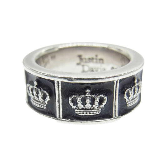 Justin Davis ジャスティンデイビス SRJ272 PRIDE&JOY CROWN クラウン リング シルバー系 12.5号【中古】