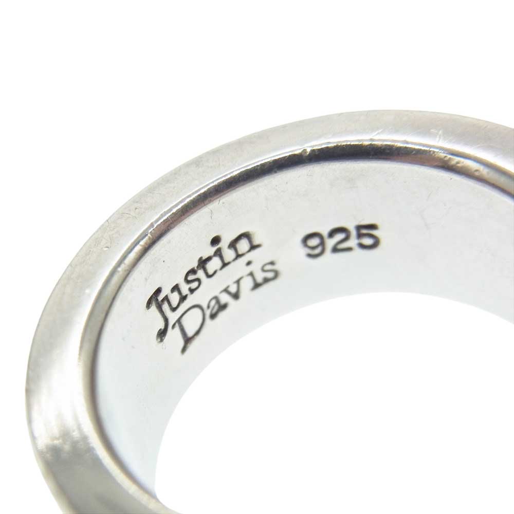Justin Davis ジャスティンデイビス SRJ272 PRIDE&JOY CROWN クラウン リング シルバー系 12.5号【中古】