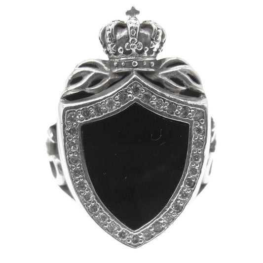 Justin Davis ジャスティンデイビス SRJ190 HERITAGE RING ヘリテージ リング シルバー系 14.5号【中古】