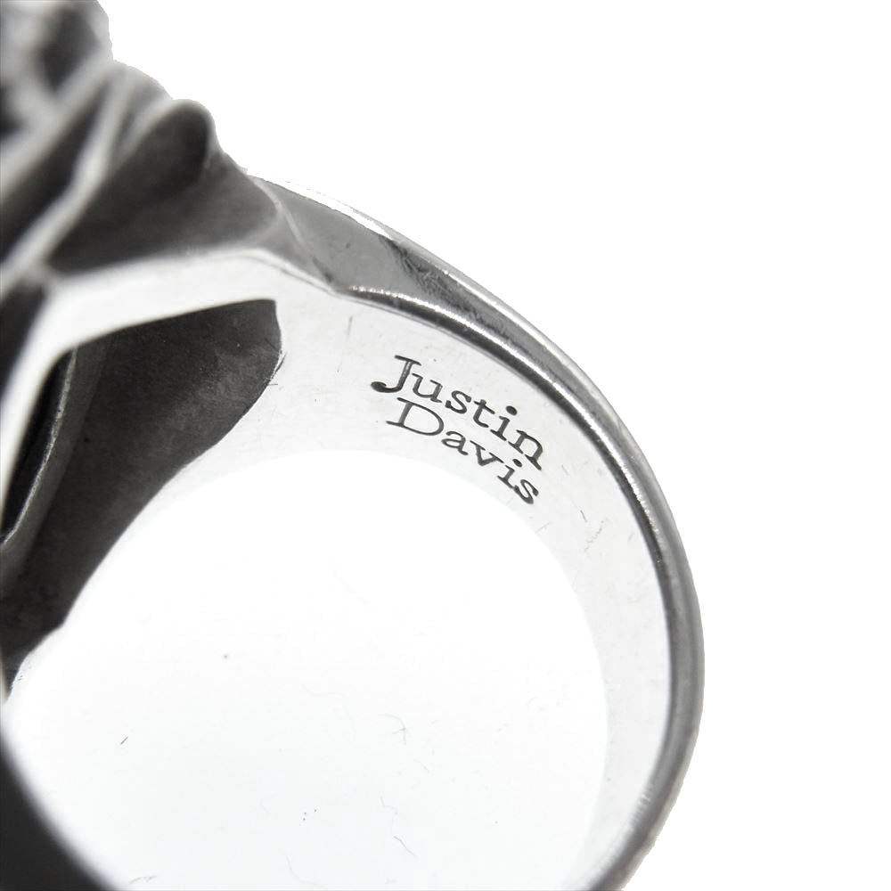 Justin Davis ジャスティンデイビス SRJ190 HERITAGE RING ヘリテージ リング シルバー系 14.5号【中古】