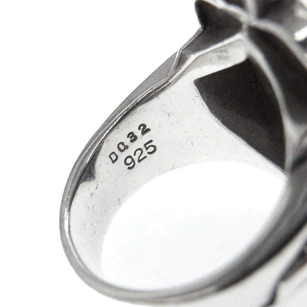 Justin Davis ジャスティンデイビス SRJ190 HERITAGE RING ヘリテージ リング シルバー系 14.5号【中古】