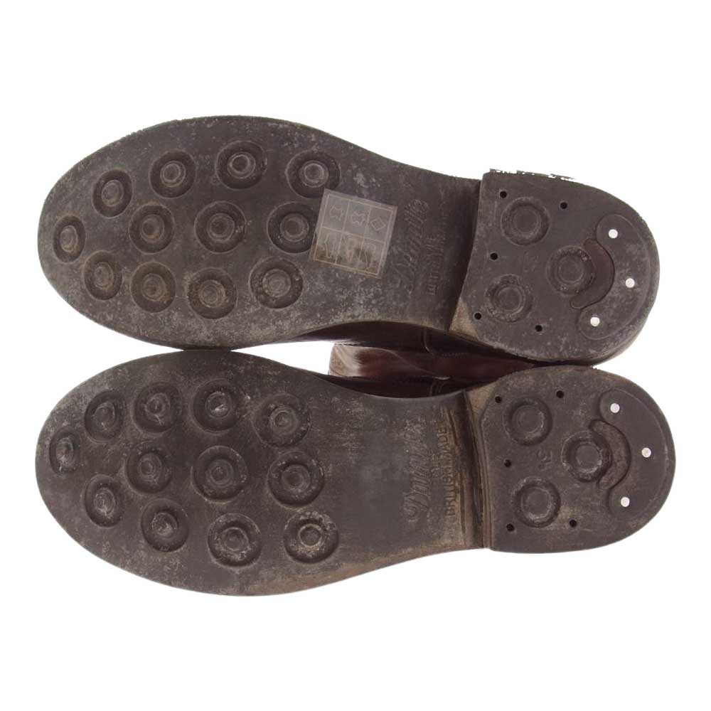 VISVIM ビズビム 0222902002003 T.W.O.BOOTS Indigo Camping Trainer 泥染 インディゴ キャンピング トレーナー エンジニア ブーツ  ブラウン系 26.0cm【極上美品】【中古】