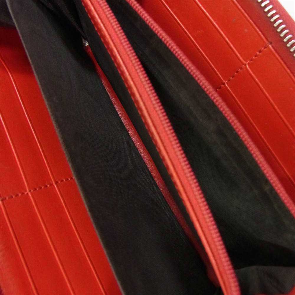 GUCCI グッチ 307990 ディアマンテ ラウンドファスナー ウォレット 財布 レッド系【中古】