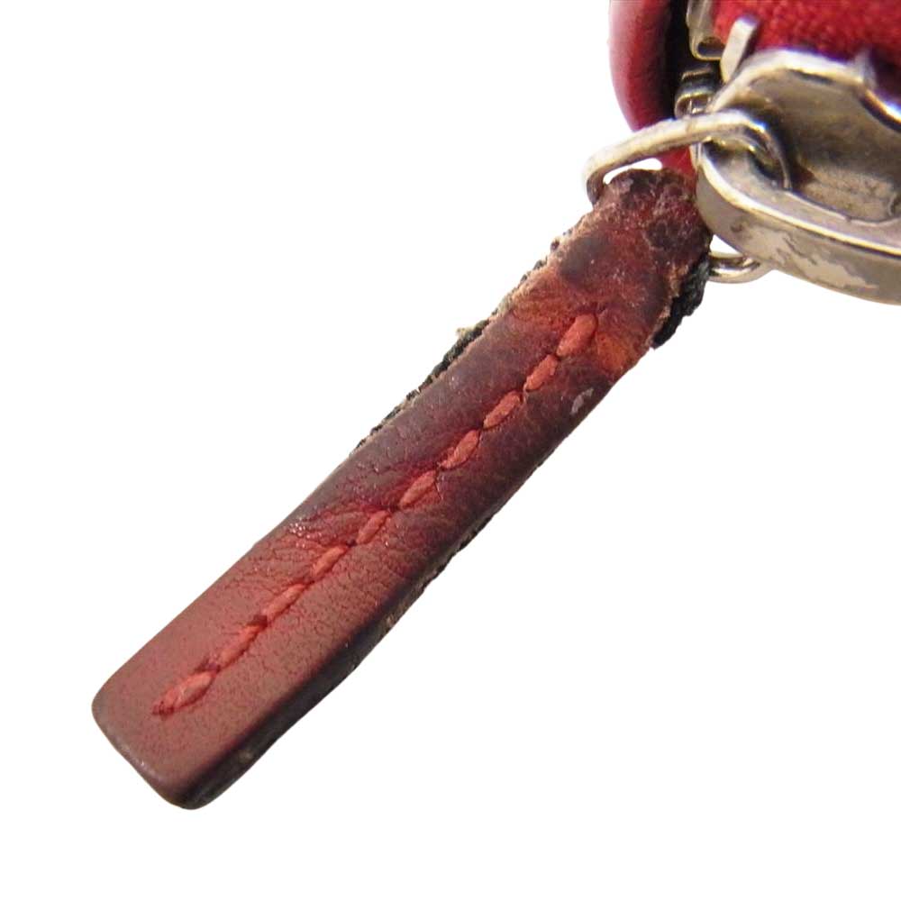 GUCCI グッチ 307990 ディアマンテ ラウンドファスナー ウォレット 財布 レッド系【中古】