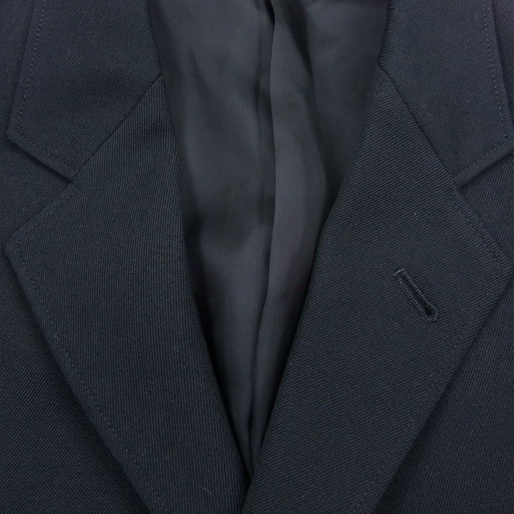 Yohji Yamamoto POUR HOMME ヨウジヤマモトプールオム 22AW HE-J34-101 ARMY GABARDINE 3 FLAPS NOTCHED JACKET アーミー ギャバジン ウール ジャケット ブラック系 3【美品】【中古】