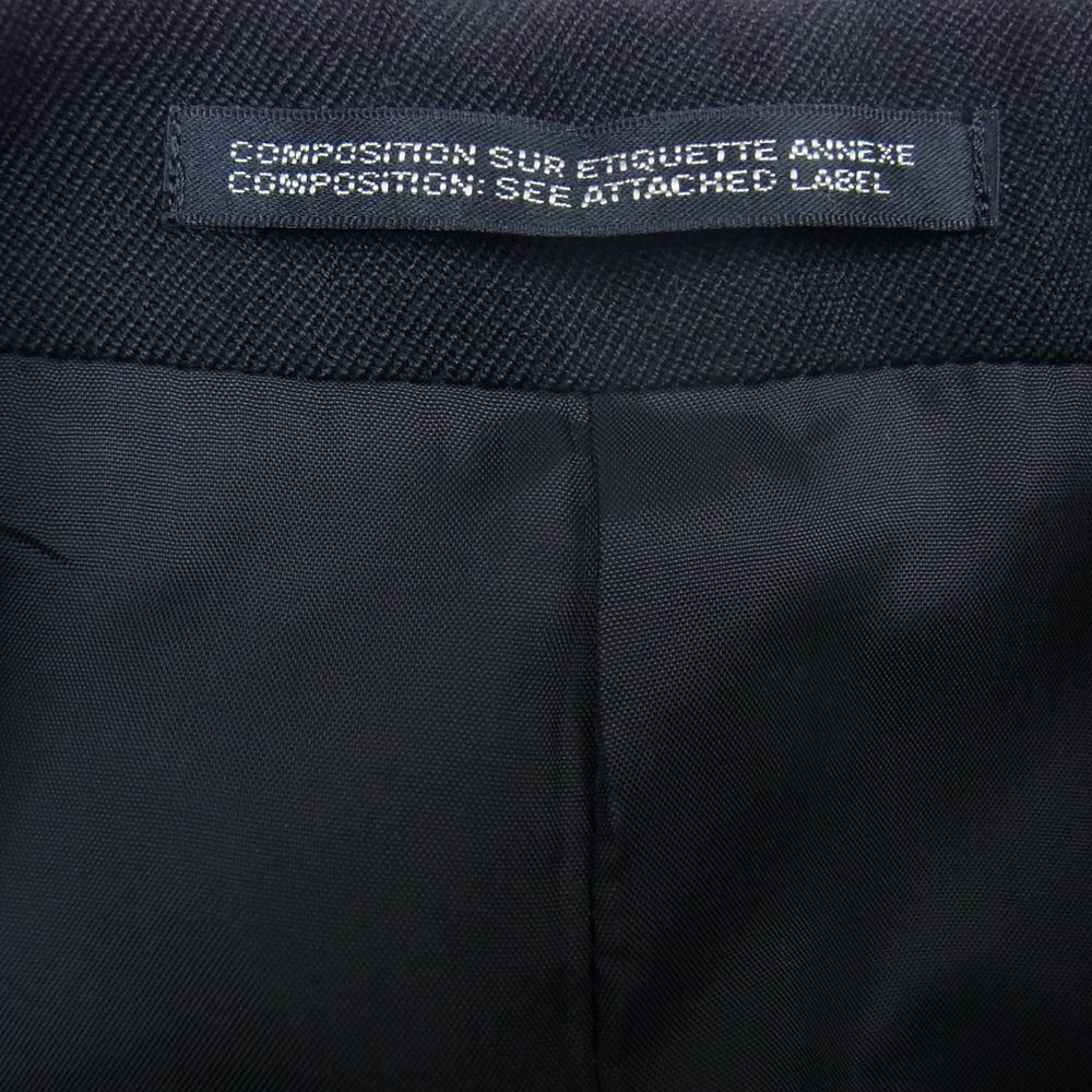 Yohji Yamamoto POUR HOMME ヨウジヤマモトプールオム 22AW HE-J34-101 ARMY GABARDINE 3 FLAPS NOTCHED JACKET アーミー ギャバジン ウール ジャケット ブラック系 3【美品】【中古】