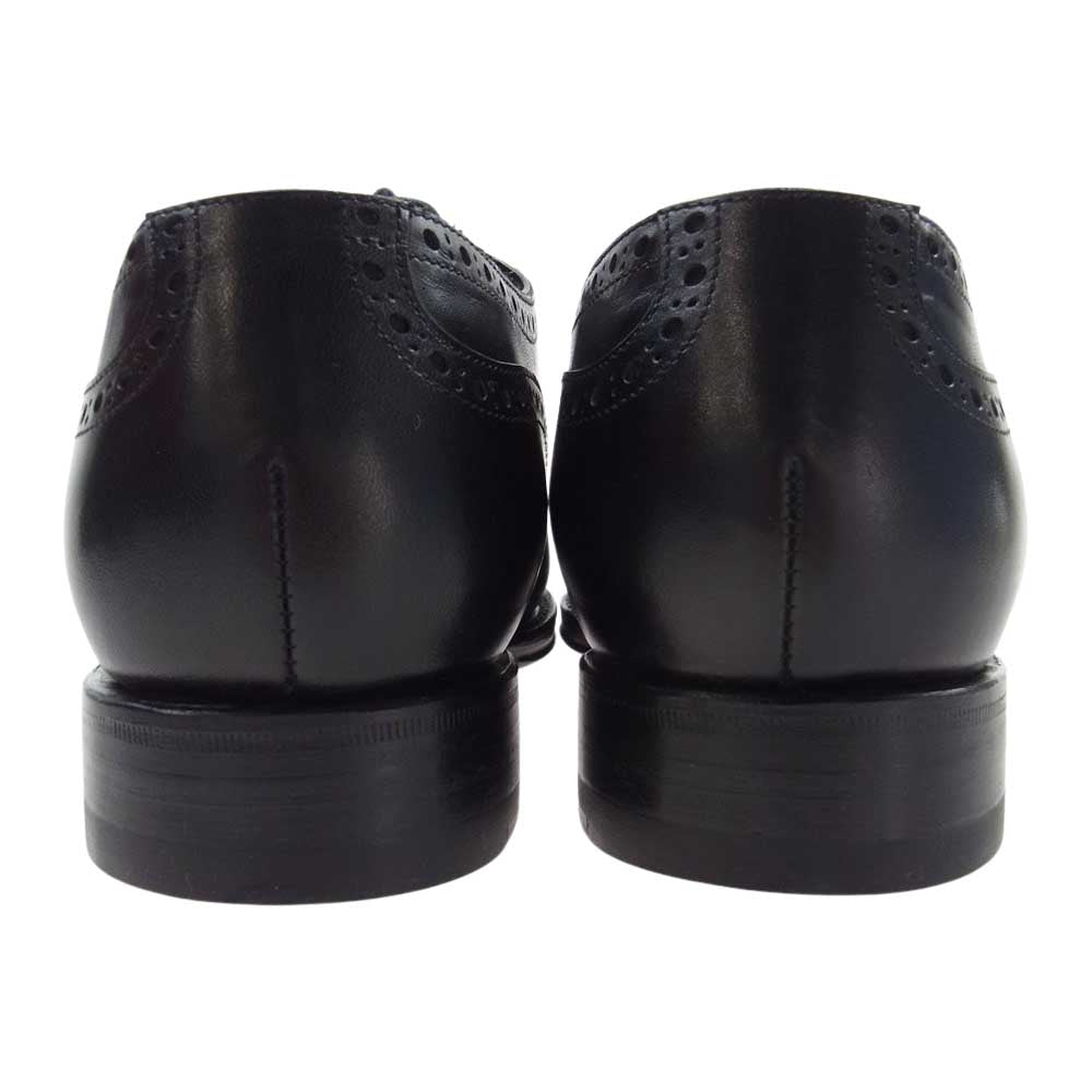JALAN SRIWIJAYA ジャランスリウァヤ 98441 セミブローグ DAINITE SOLE ダイナイトソール ビジネスシューズ ブラック系 7【極上美品】【中古】