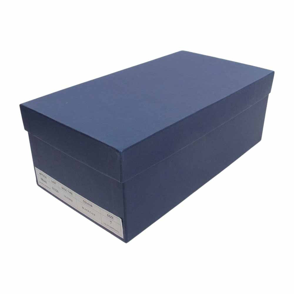 JALAN SRIWIJAYA ジャランスリウァヤ 98441 セミブローグ DAINITE SOLE ダイナイトソール ビジネスシューズ ブラック系 7【極上美品】【中古】
