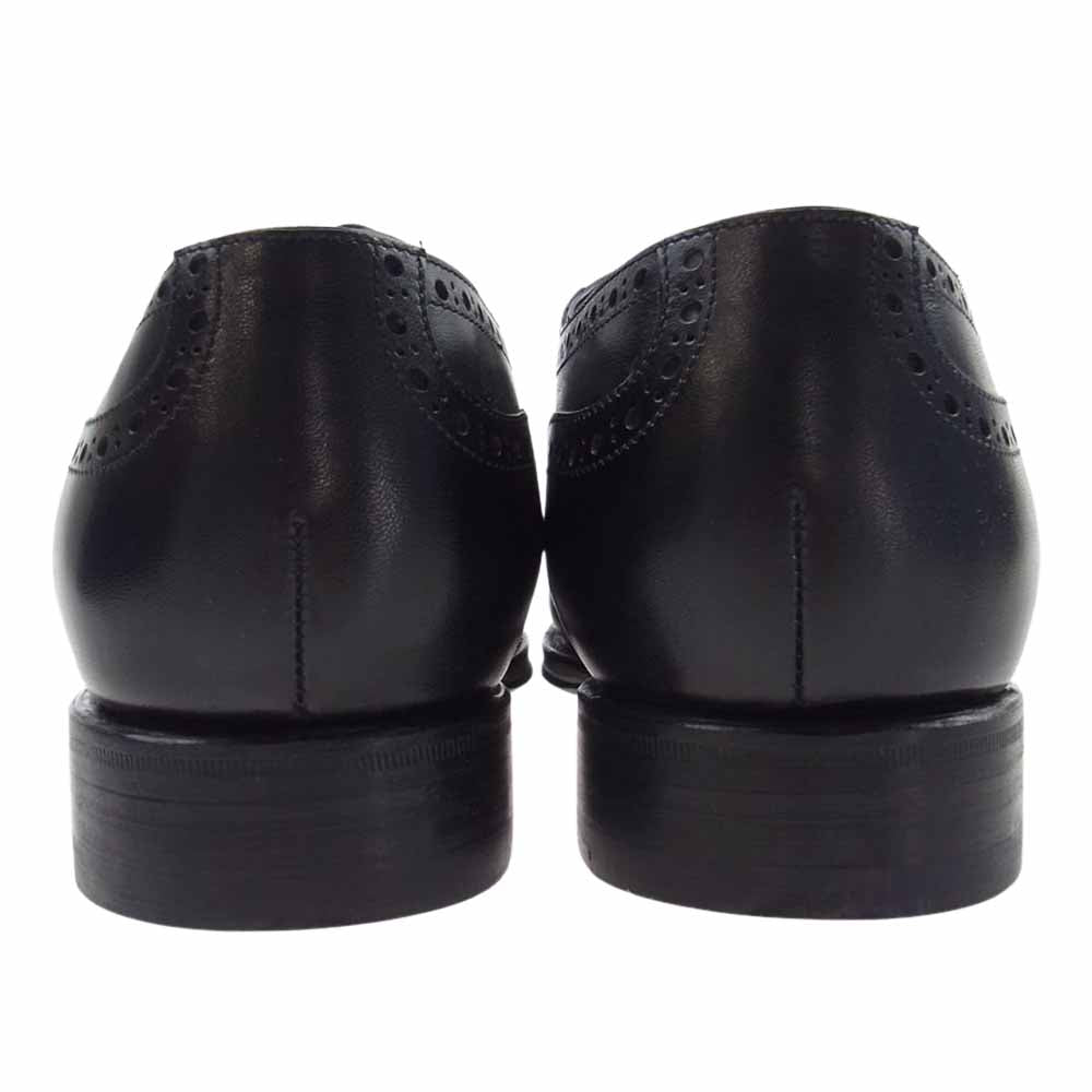 JALAN SRIWIJAYA ジャランスリウァヤ 98441 セミブローグ DAINITE SOLE ダイナイトソール ビジネスシューズ ブラック系 9【極上美品】【中古】