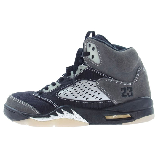 NIKE AIR JORDAN ナイキ ジョーダン  DB0731-001  AIR JORDAN 5 RETRO Anthracite エアジョーダン5 レトロ  アンスラサイト ハイカット スニーカー グレー系 28cm【中古】