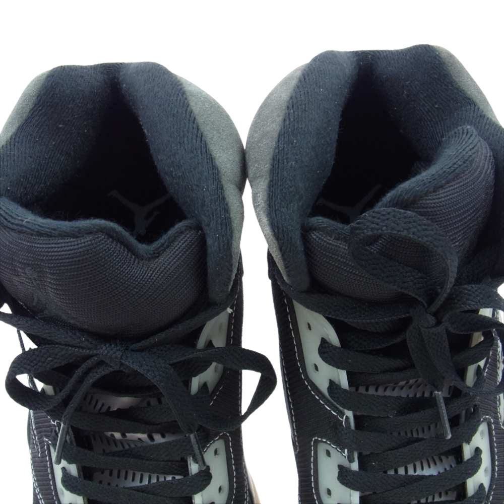 NIKE AIR JORDAN ナイキ ジョーダン  DB0731-001  AIR JORDAN 5 RETRO Anthracite エアジョーダン5 レトロ  アンスラサイト ハイカット スニーカー グレー系 28cm【中古】