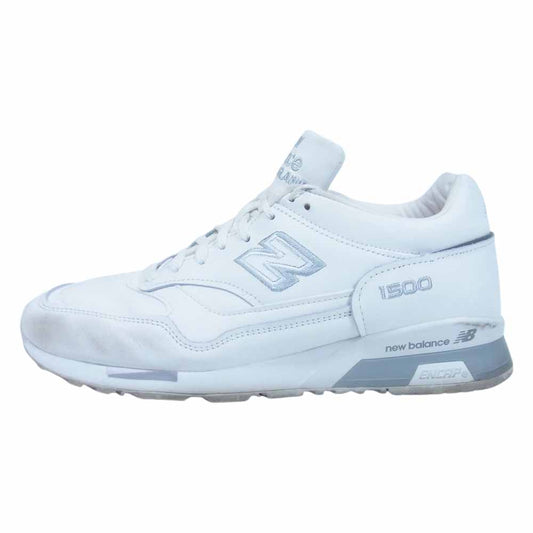 NEW BALANCE ニューバランス M1500WHI M1500 MADE IN ENGLAND ローカット スニーカー ホワイト系 27.0cm【中古】