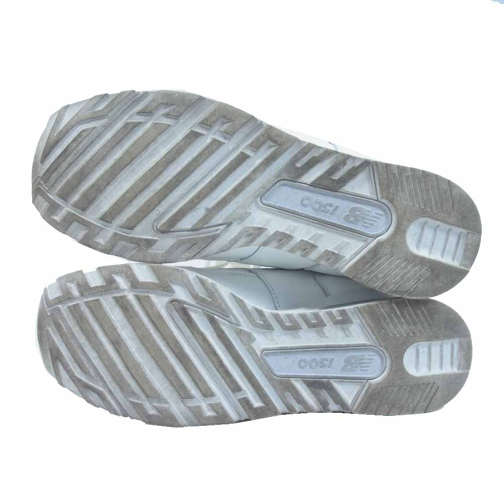 NEW BALANCE ニューバランス M1500WHI M1500 MADE IN ENGLAND ローカット スニーカー ホワイト系 27.0cm【中古】