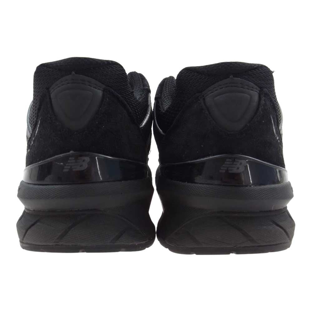 NEW BALANCE ニューバランス M990BB5 990V5 ローカット スニーカー トリプル ブラック ブラック系 26.0cm【中古】