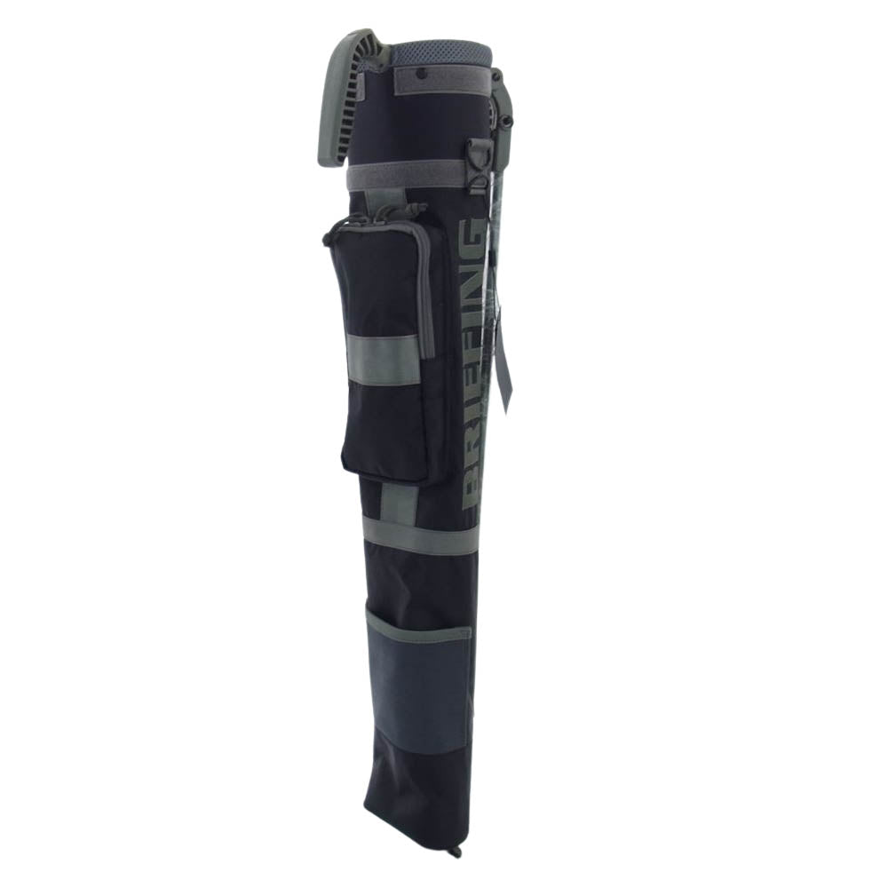 BRIEFING ブリーフィング BRG223G25 SELF STAND CARRY XP WOLF GRAY ゴルフ クラブケース スタンドケース セルフスタンド  ブラック系 カーキ系【新古品】【未使用】【中古】