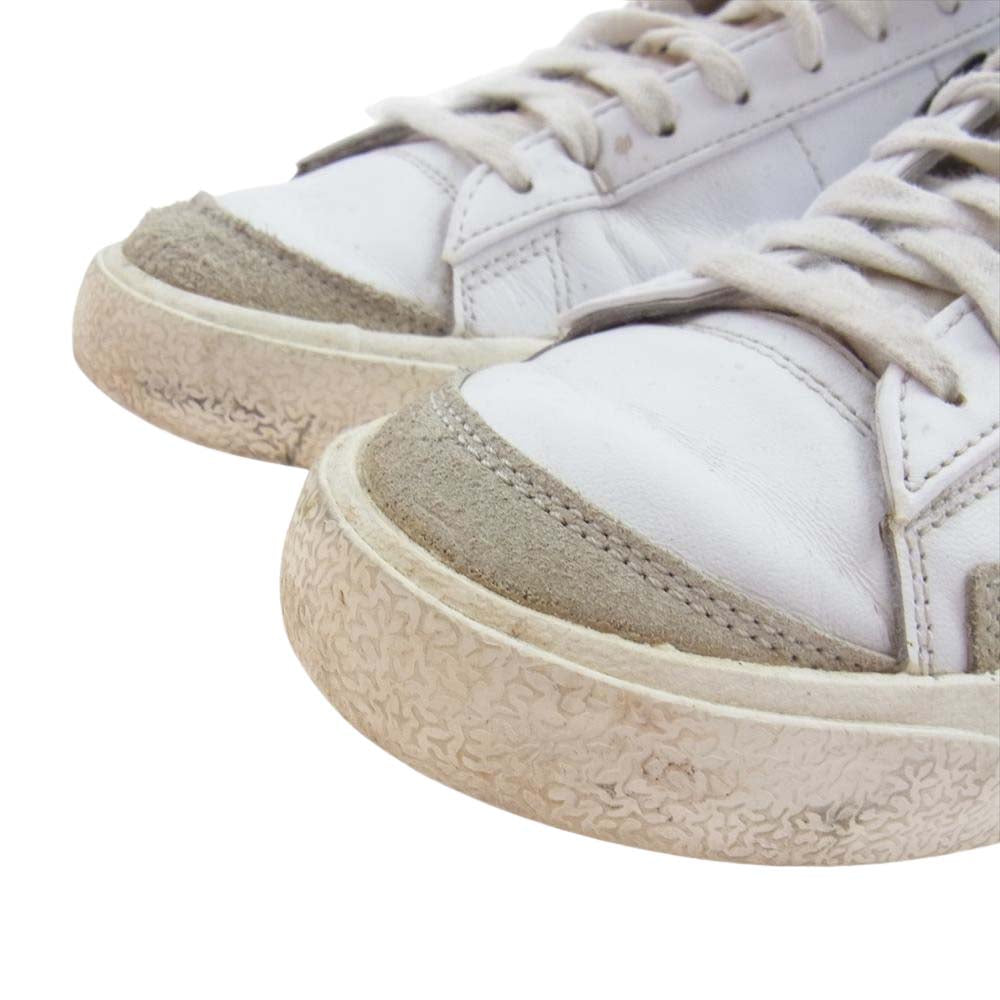 NIKE ナイキ DA6364 101 BLAZER LOW 77 VNTG ブレイザー ロー 77 ヴィンテージ ローカット スニーカー ホワイト系 26.5cm【中古】