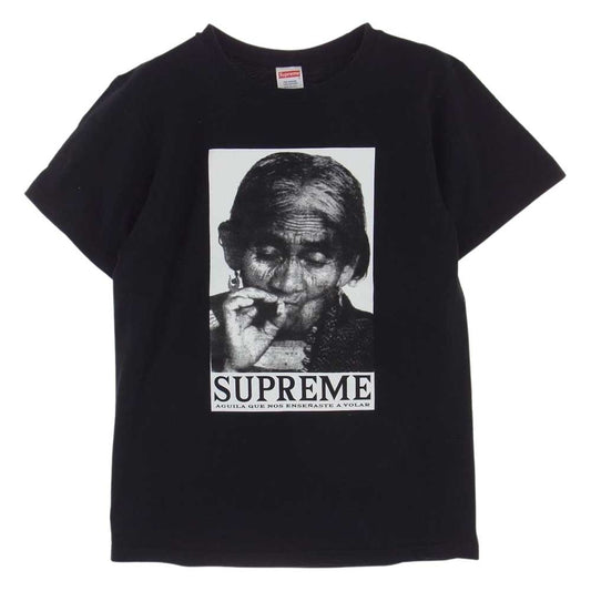 Supreme シュプリーム 19AW Aguila Tee プリント Tシャツ ブラック系 M【中古】
