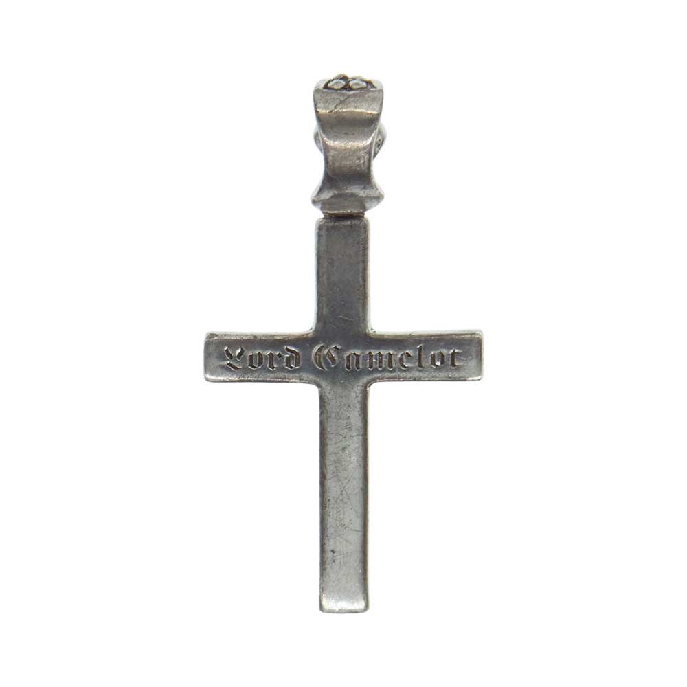 ロードキャメロット × 松岡充 ストーン付き クロス ペンダントトップ シルバー系【中古】