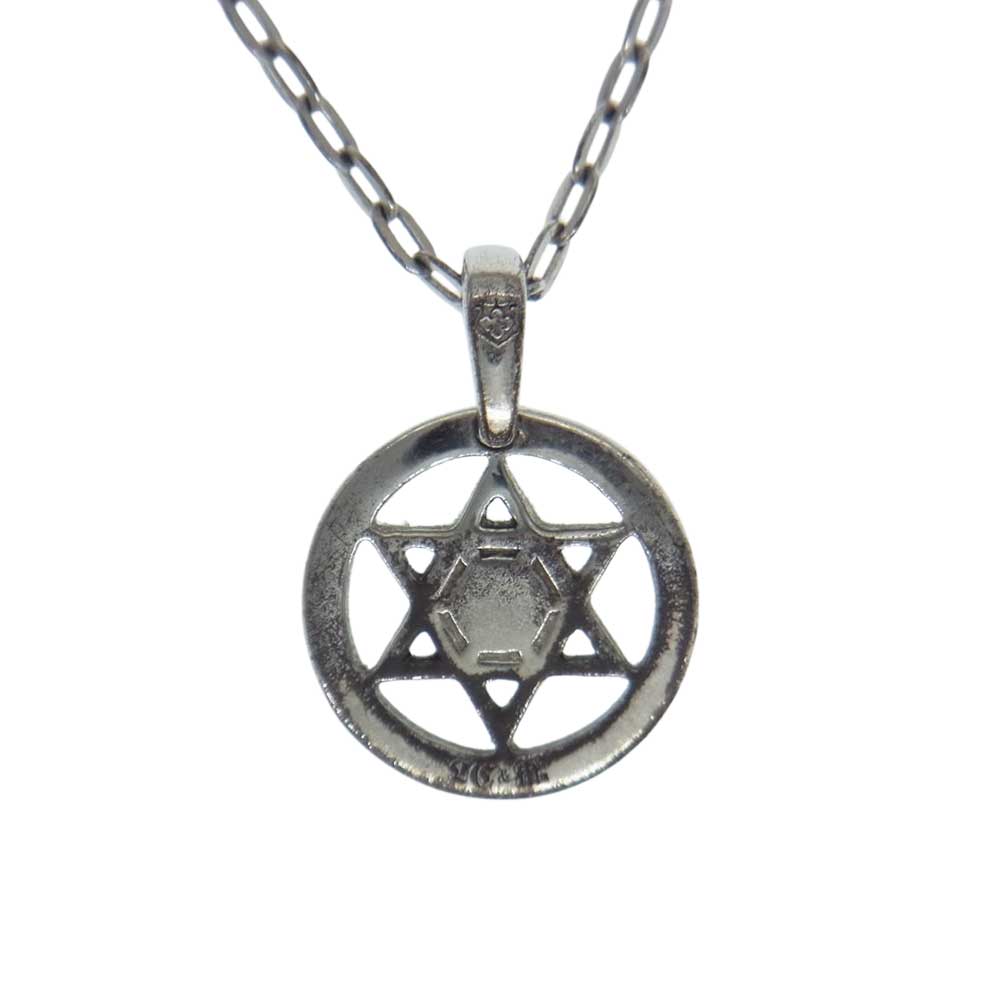 ロードキャメロット × 松岡充 ストーン付き ペンダント ネックレス シルバー系【中古】