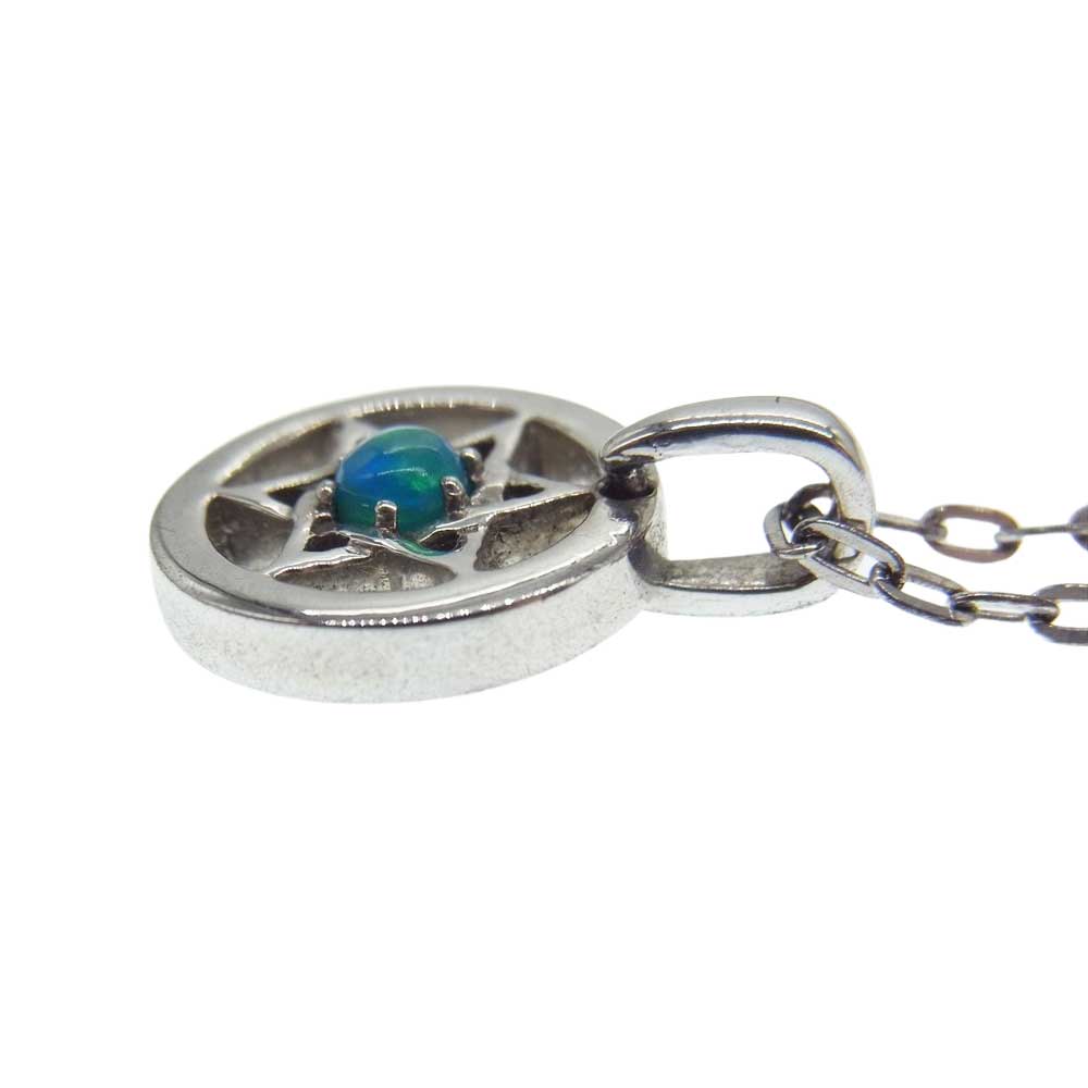 ロードキャメロット × 松岡充 ストーン付き ペンダント ネックレス シルバー系【中古】