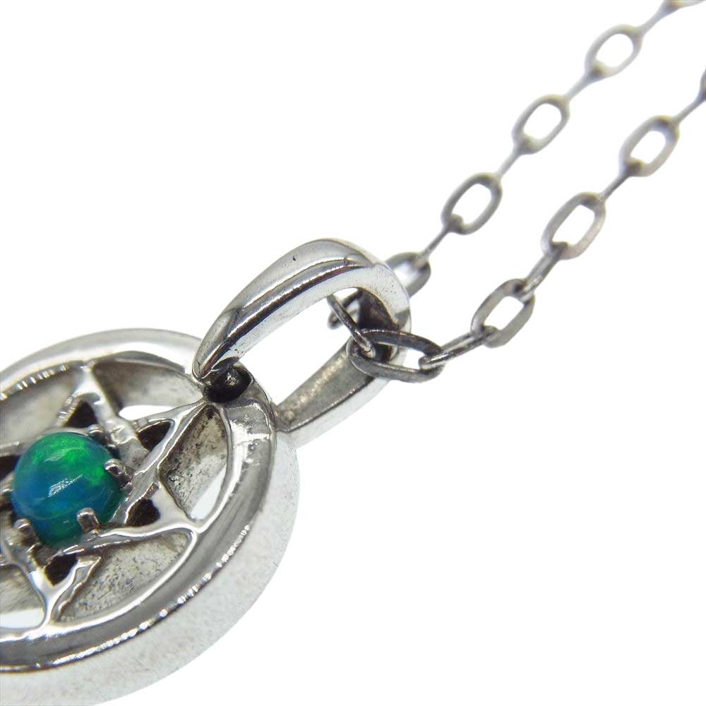 ロードキャメロット × 松岡充 ストーン付き ペンダント ネックレス シルバー系【中古】