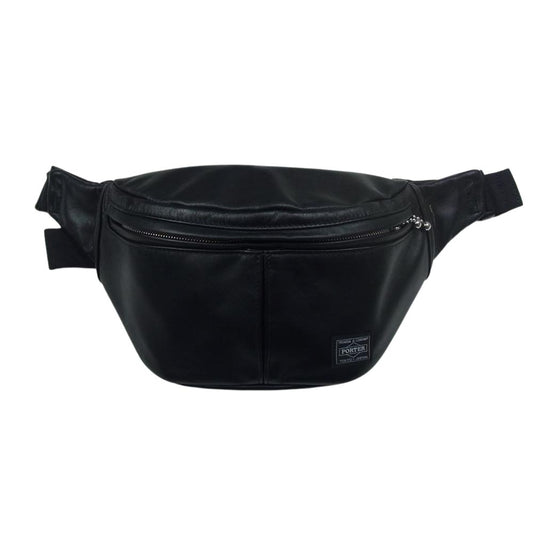 Lewis Leathers ルイスレザー PORTER ポーター WAIST BAG ウエスト ボディ バッグ ブラック系【中古】