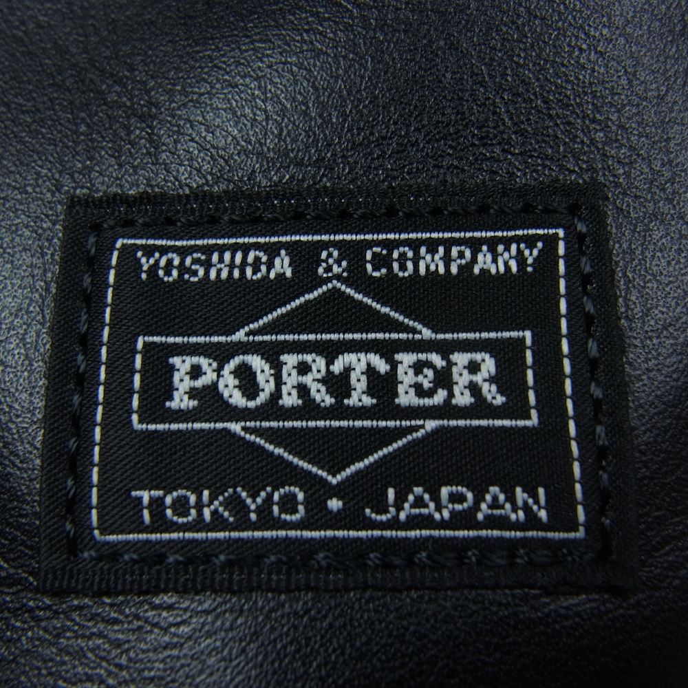 Lewis Leathers ルイスレザー PORTER ポーター WAIST BAG ウエスト ボディ バッグ ブラック系【中古】