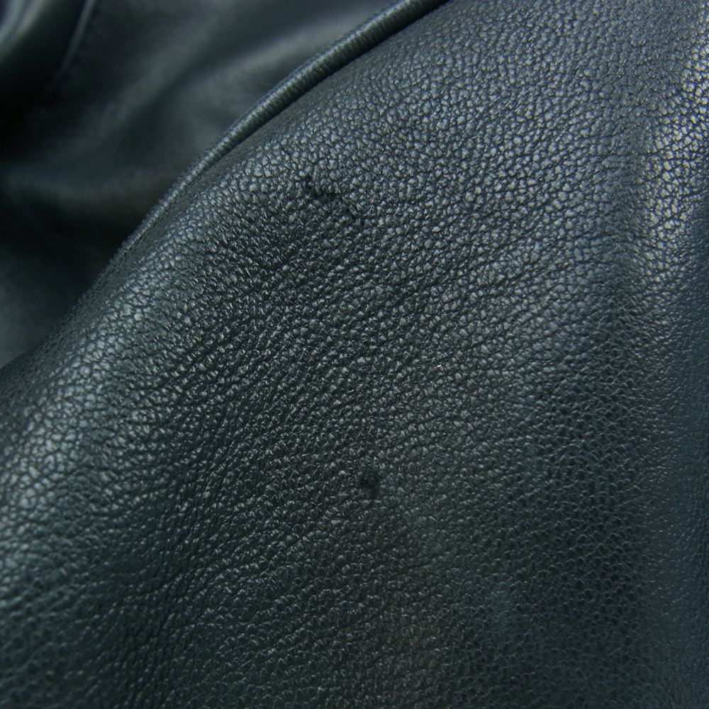 Lewis Leathers ルイスレザー 441T TIGHT FIT CYCLONE タイトフィット サイクロン ライダース ジャケット ブラック系 42【中古】
