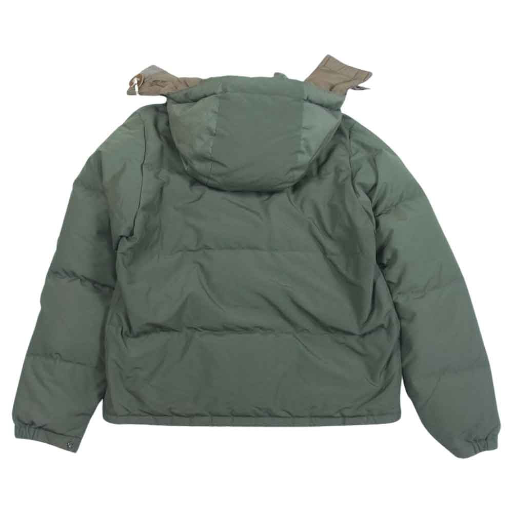 SIERRA DESIGNS シエラデザイン フード着脱可 ダウン ジャケット カーキ系 L【中古】