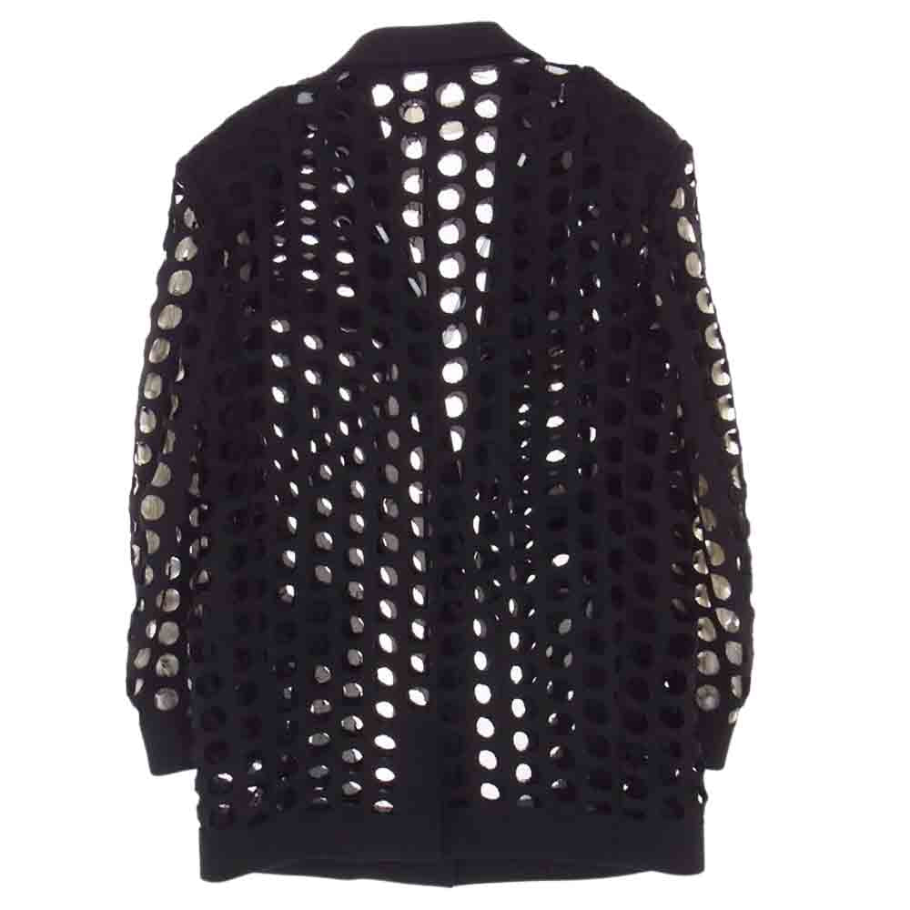 MAISON MARGIELA メゾンマルジェラ 20SS S29BN0352 パンチホール テーラード ジャケット ブラック系 38【中古】