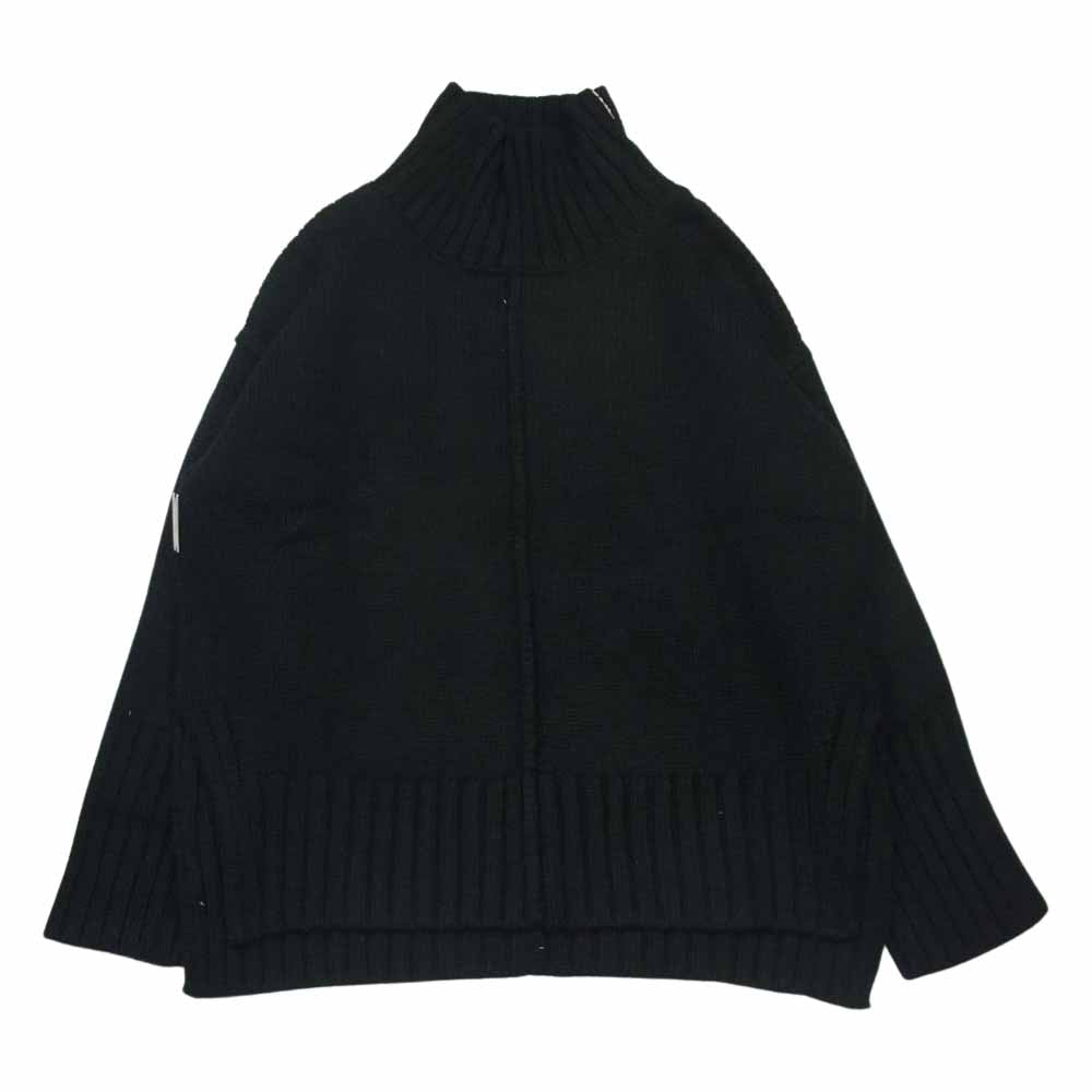 ピータードゥ 20AW PD-FW20-721 Tattoo Knit チャンキー タートルネック ニット セーター ブラック系 S【中古】