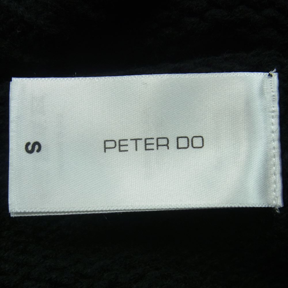 ピータードゥ 20AW PD-FW20-721 Tattoo Knit チャンキー タートルネック ニット セーター ブラック系 S【中古】