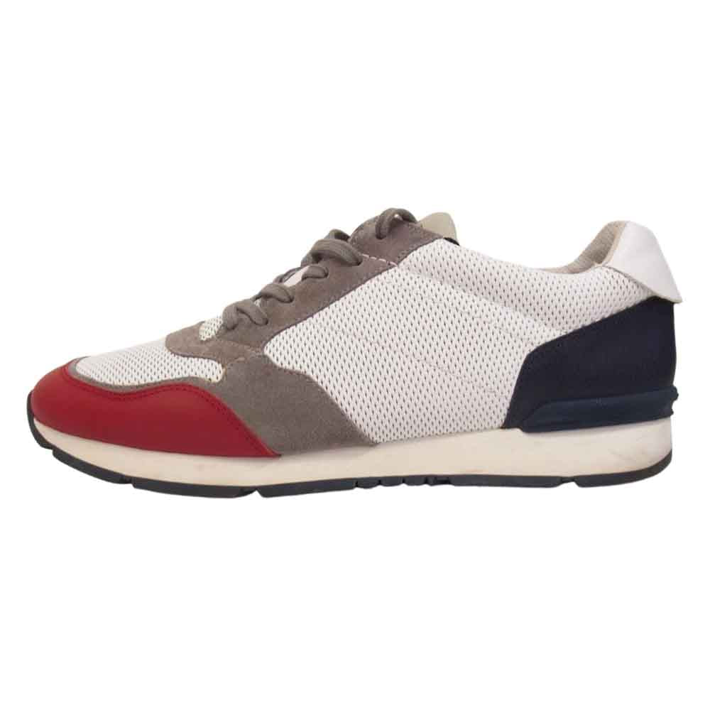 GIORGIO ARMANI ジョルジオアルマーニ X2X037  スエード レザー スニーカー マルチカラー系 8.5【中古】