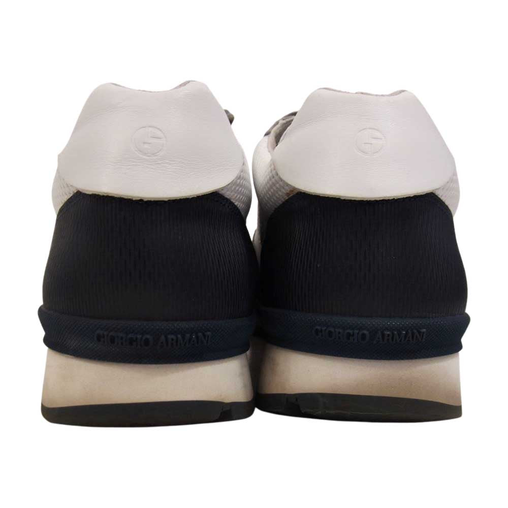 GIORGIO ARMANI ジョルジオアルマーニ X2X037  スエード レザー スニーカー マルチカラー系 8.5【中古】