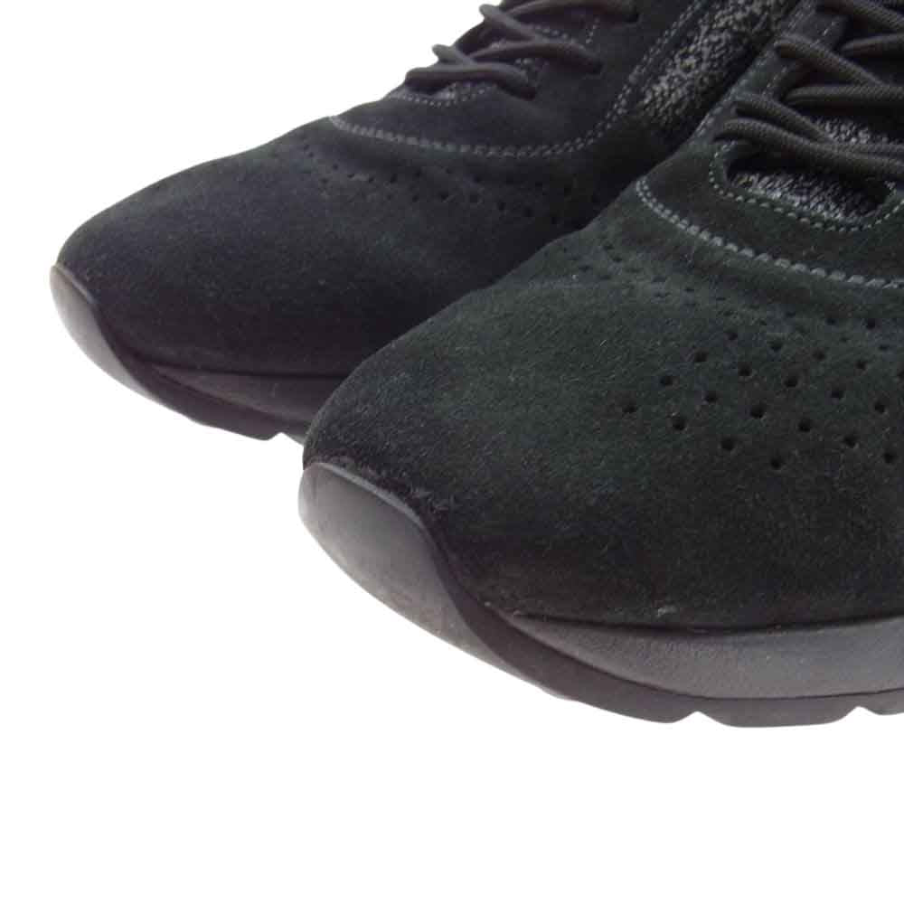TOD’S トッズ ALLACCIATO NEOPRENE N.SPORTIVO 69A スエード ネオプレン スニーカー ブラック系 8.5【中古】