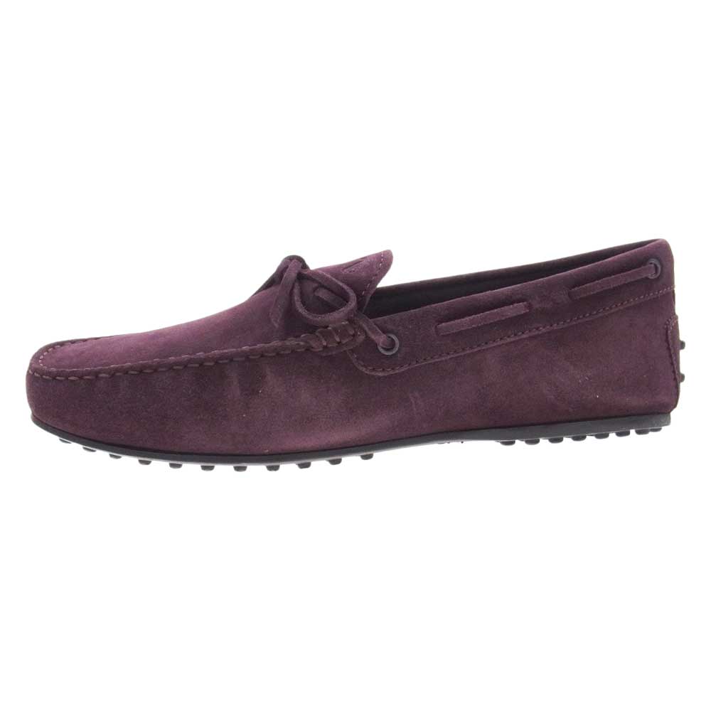 TOD'S トッズ LACCETTO CITY GOMMINO スエード ドライビング シューズ