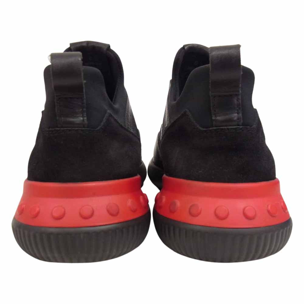 ア*ク様 美品 Tod's No_Code トッズ ノーコード 黒 サイズ7 干 TOD'S（トッズ） TODS スニーカー NO_CODE X 大きいサイズあり