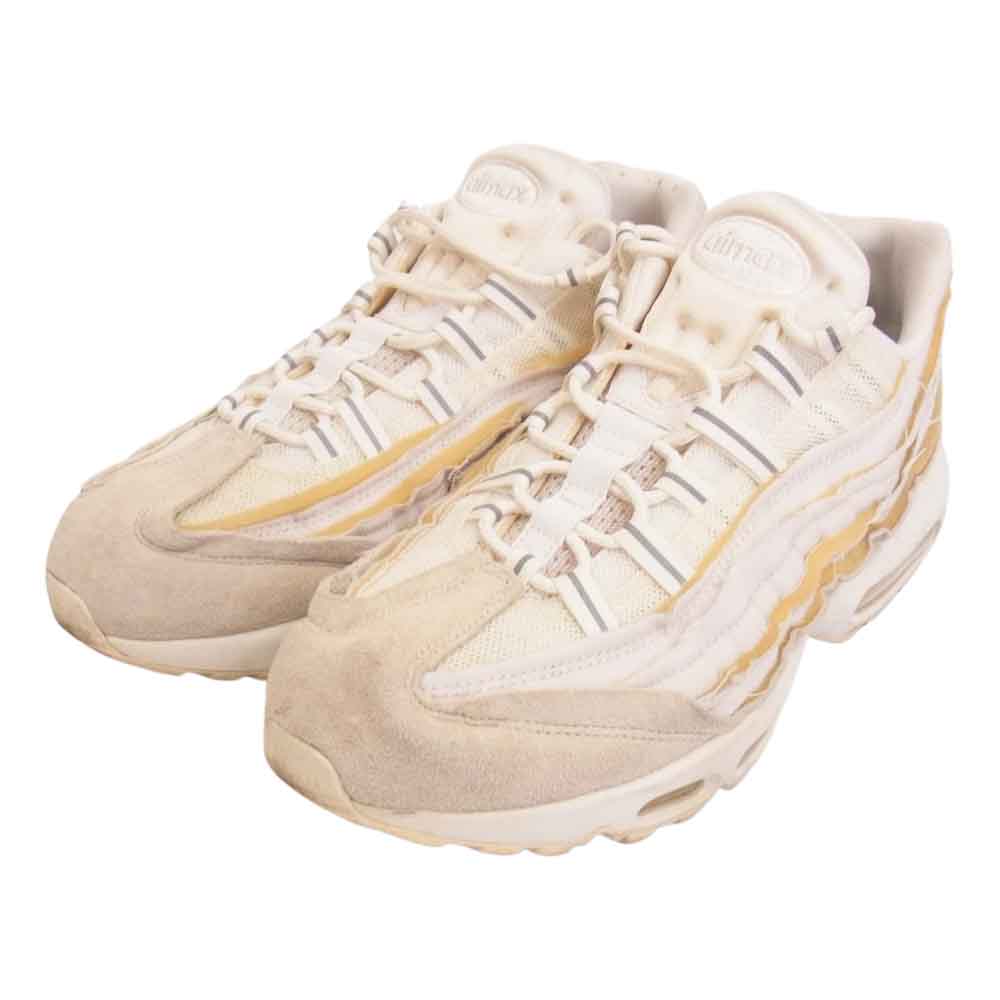 NIKE ナイキ × COMME des GARCONS HOMME PLUS コムデギャルソンオムプリュス CU8406-100 AIR MAX 95 SUMMIT WHITE エアマックス95 スニーカー ホワイト系 29cm【中古】