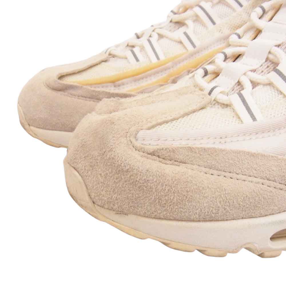 NIKE ナイキ × COMME des GARCONS HOMME PLUS コムデギャルソンオムプリュス CU8406-100 AIR MAX 95 SUMMIT WHITE エアマックス95 スニーカー ホワイト系 29cm【中古】