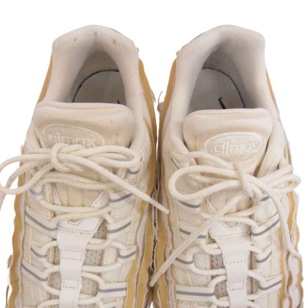 NIKE ナイキ × COMME des GARCONS HOMME PLUS コムデギャルソンオムプリュス CU8406-100 AIR MAX 95 SUMMIT WHITE エアマックス95 スニーカー ホワイト系 29cm【中古】