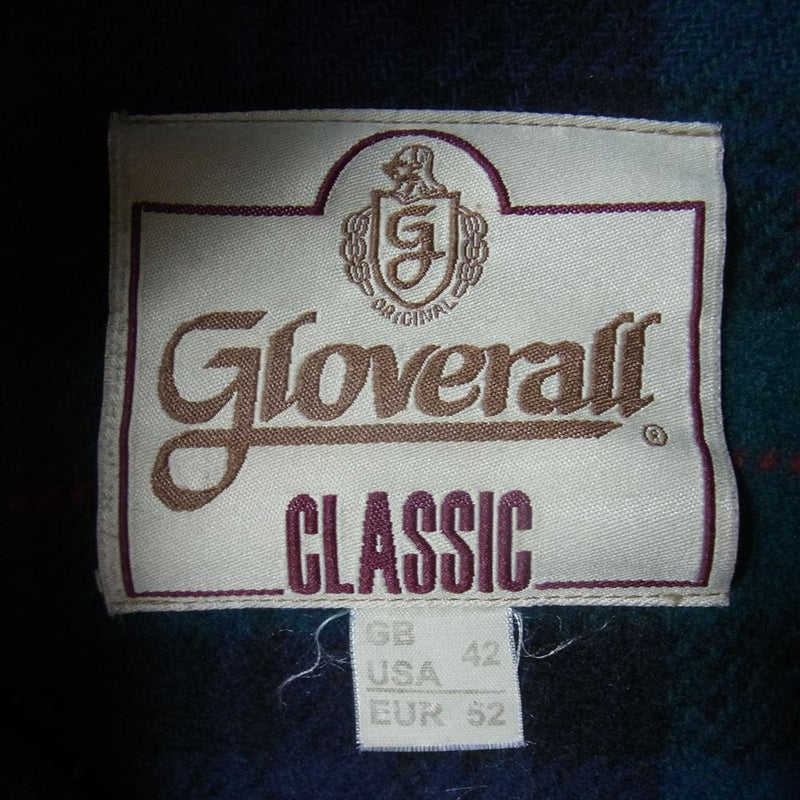 Gloverall グローバーオール イングランド製 ダッフル コート ブラック系 42【中古】
