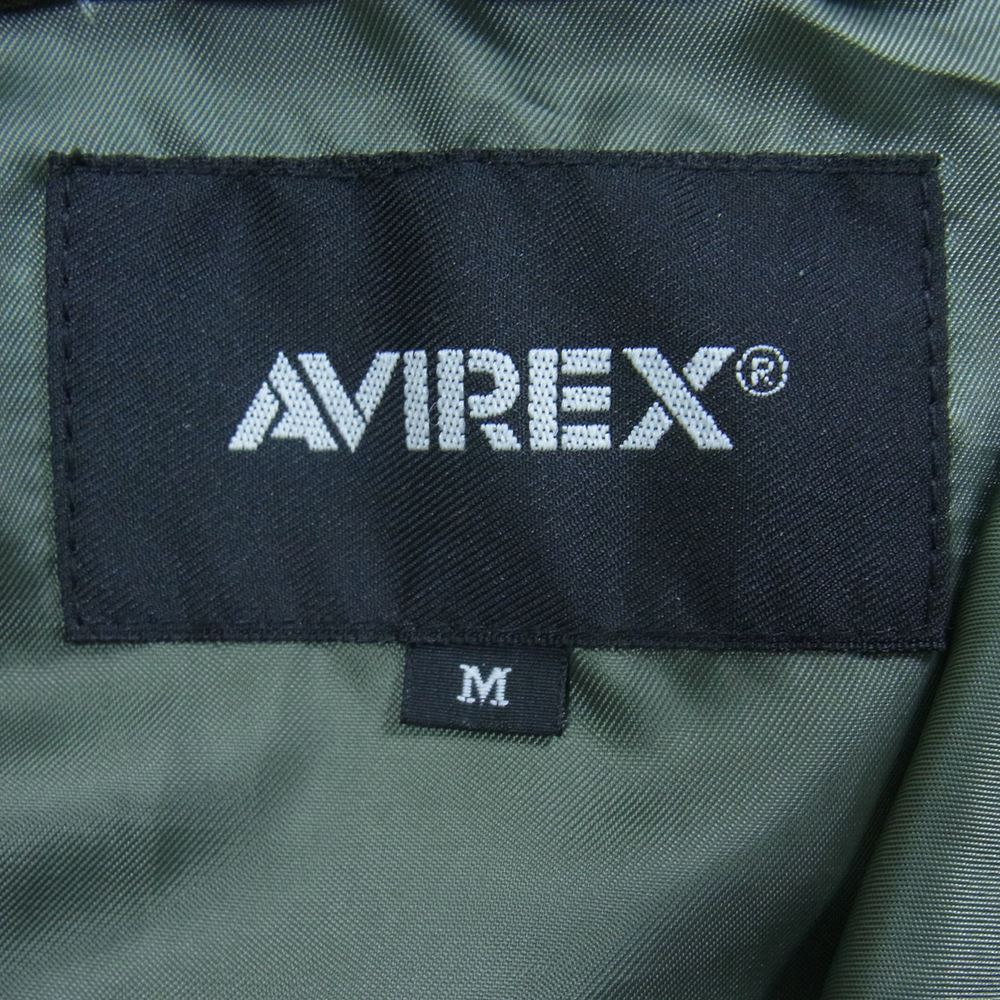 AVIREX アヴィレックス 6102208 CWU-36P VX-31 トップガン フライト ジャケット カーキ系 M【中古】